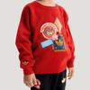 adidas Sweter z kolekcji Originals X Disney Pixar Toy Story na Nowy Rok Sportowy Luźny Pulower Długi Rękaw Dzieci Dziecięce bluzki KS3164