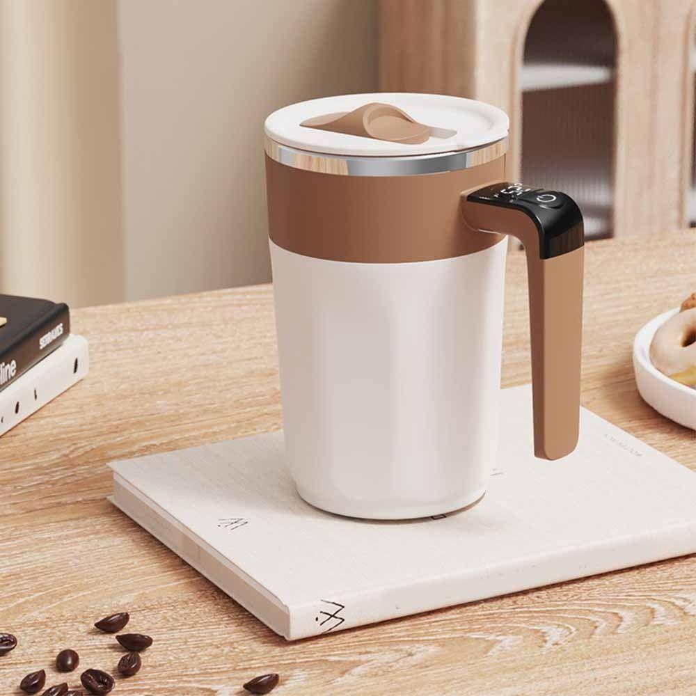 Magnetic Stirring Self Stirring Coffee Mug Rechargeable Heating Mixer Cup Home Use