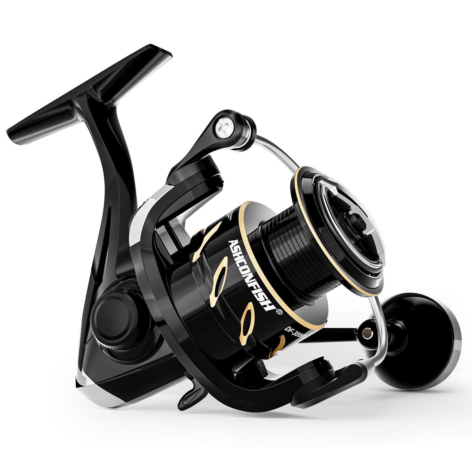 DORISEA DF1000-5000 1000-5000 Series 8-Bearing Spinning Reel 5.2:1 Interchangeable Handle Fake Bait Lake Seawater Freshwater 1000