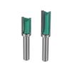8mm Schaft Kopierfräser, 12mm Durchmesser Gerade Kante, für Gravur und Holzbearbeitung Fräser