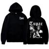 Autumn and Winter Men's High Quality Hip Hop and Rap Print Fashion Sweatshirt Hip Hop Casual Unisex Fleece Streetwear Tops Male
