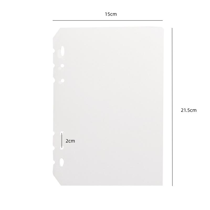 Korean Minimalist Denim Heart Photo Album A5 3-Hole Notebook Binder