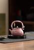 Ceramic Teapot with Handle Ball Filter Japanese Style Elegant Teapot for Women Gongfu Tea Set Home Brewing Tea Accessories