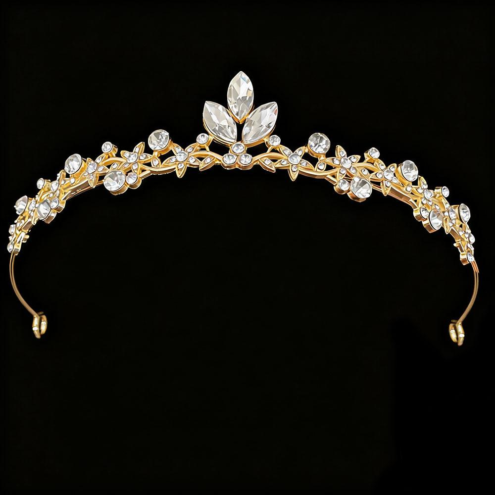 

Princess Crown Headwear High end Crystal Hair Band for Children Girl Headband Birthday Crown for Little Girls Baby Hairpin