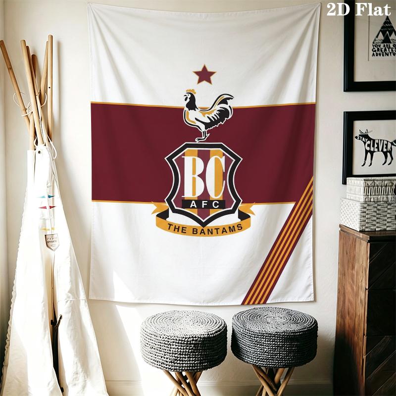 L.F.C. football Wall Tapestry Aesthetic Wall Hanging Printed Fabric Blanket Decorative Tapestries for Bedroom Living Room Home Decor
