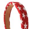 Women Headband USA Flag Independence Day Stars Stripes Pattern Headband Sponge Filling Non-Slip Hair Hoop Holiday Party Hair Accessory
