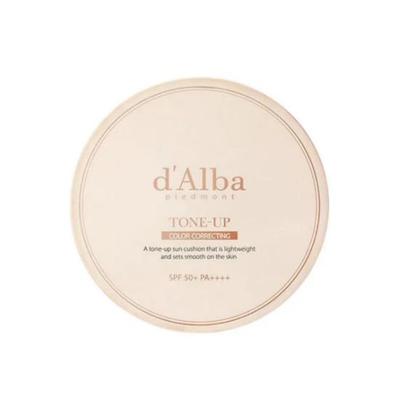 d’Alba Tone-Up Sun Cushion SPF50+ PA++++ Brightening UV Protection Cushion 15g X2 Set