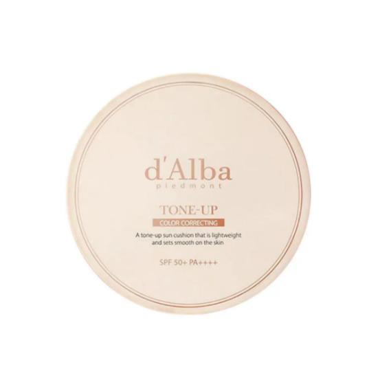 d’Alba Tone-Up Sun Cushion SPF50+ PA++++ Brightening UV Protection Cushion 15g X2 Set