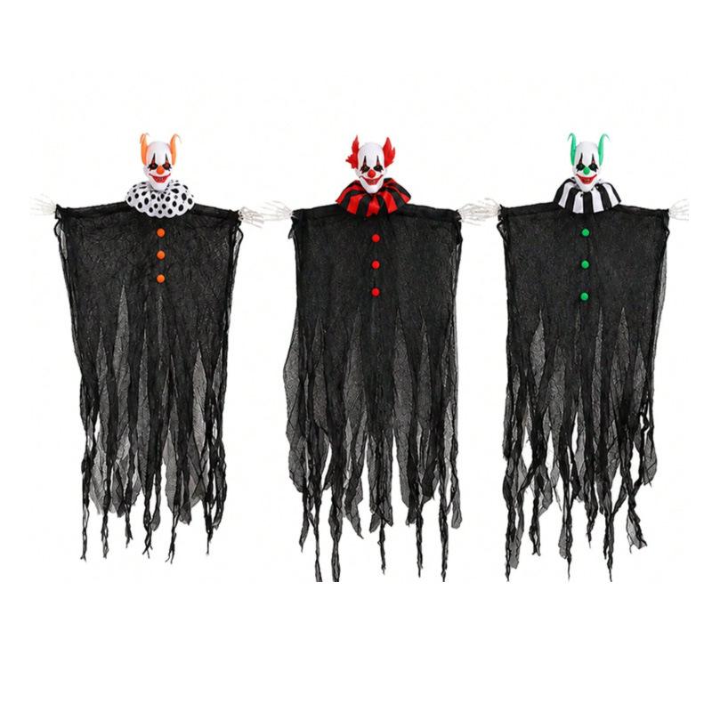Halloween Skull Hanging Ghost for Haunted House or Bar Decor