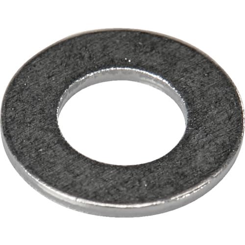 TRUSCO Flat Washers, JIS Unichrome, M10, 10.5 X 22 X 1.6mm, 20-Pack, Small Pack, Y815-0010