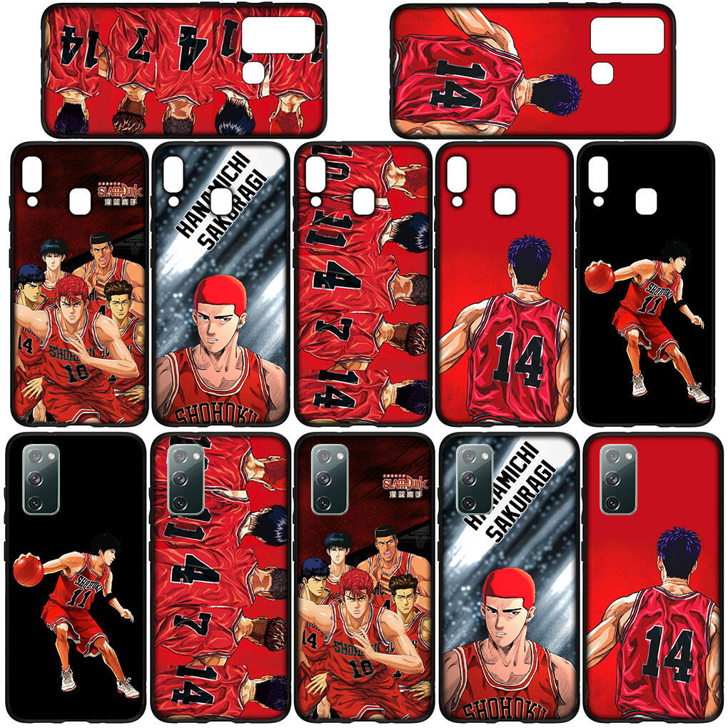 Phone Case for iPhone 17 16 15 Plus XR Huawei P30 P20 Lite Redmi Note 14 12 11 13 Pro Max OPPO A60 A80 A40 A18 A38 A16 A54 Slam Dunk Basketball Cover
