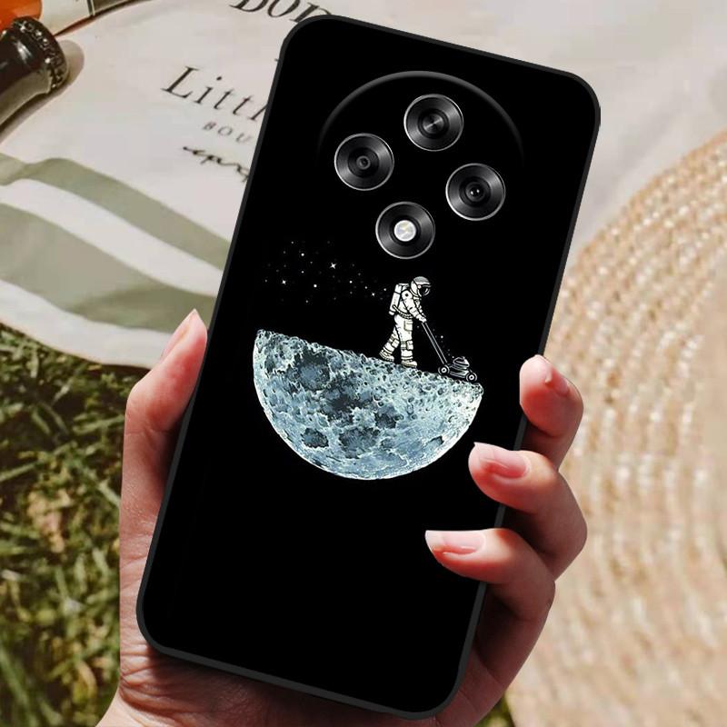 For Oppo Reno 12F Case Reno12 FS Luxury Painted Phone Silicon Back Cover For Oppo Reno12 F 5G FS Cases Protective Shell Capas