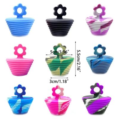 5pcs Silicone Sink Plugs Anti-clogging Kitchen Sink Replacement Stopper Bathtub Plugs Bathroom Plugs Universal Drain Stoppers