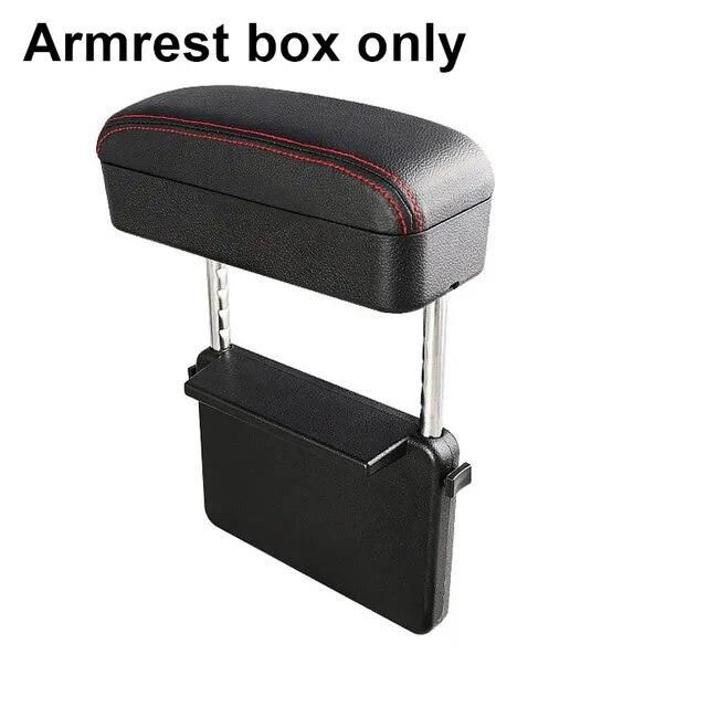 SEAMETAL Podłokietnik samochodowy Podkładka pod łokieć Przedłużenie podłokietnika Uniwersalny organizer do przechowywania konsoli Regulowana wysokość Podparcie łokcia