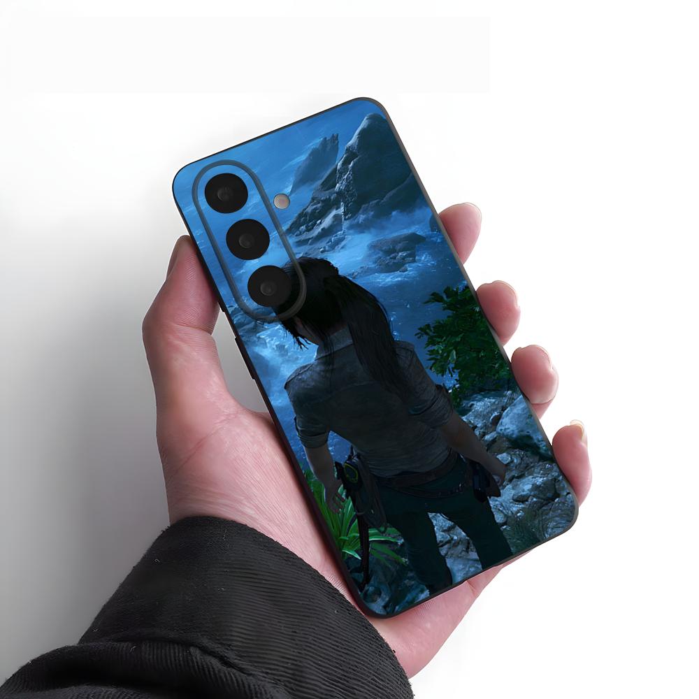 Tomb Raider Game Phone Case For Samsung S26 S25 Plus S20 S20 Plus S22 Ultra S23 FE S21 Plus S21 Ultra Soft Cover