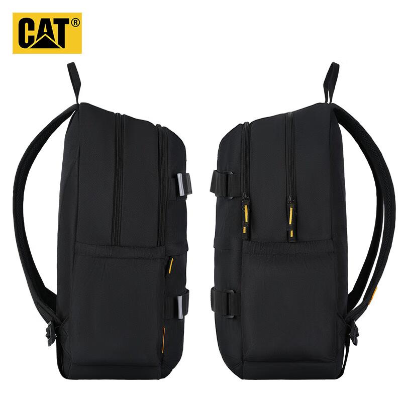 CAT Rucksack Laptoptasche 15/16 Zoll Große Kapazität Reiserucksack Einfach Schwarz 84710