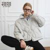 Teenie Weenie Women's 2025 Winter Loose Polo Collar Thin Down Jacket