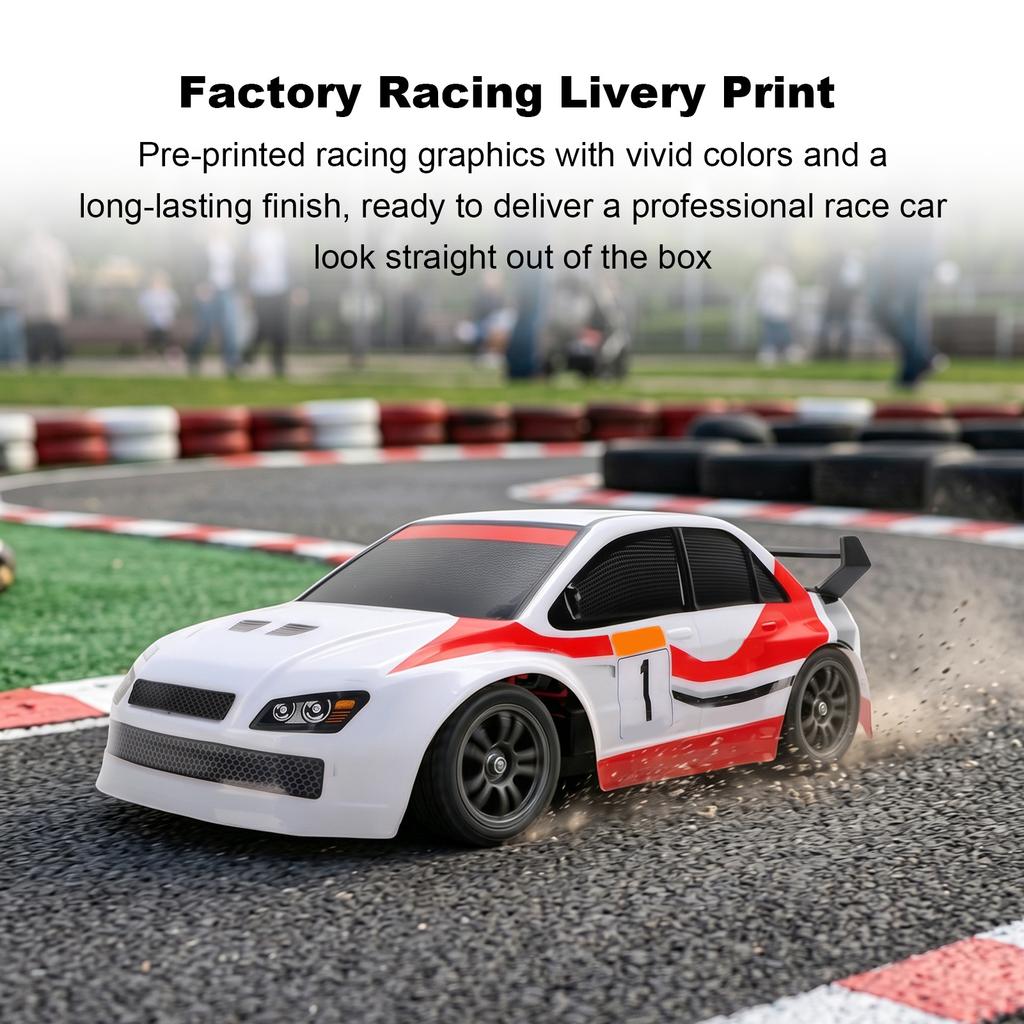RC Car Body Shell, Replacement Body Shell for SANYAO 1201 1 12 4WD Remote Control Drift Cars White