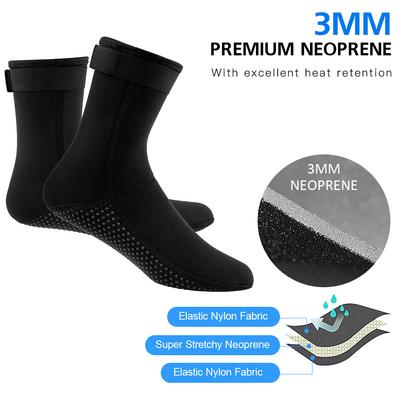 3MM neopren våtdräktstrumpor Varma dykarstrumpor Vintersurfstrumpor Termiska Anti-Slip Boots för
