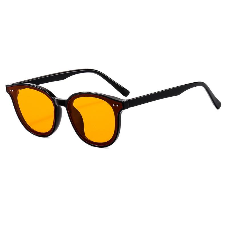 Unisex Korean Style Large Frame Anti-UV Polarized Sunglasses for Driving and Street Photography. Non-Polarized