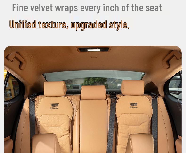 All-Season Car Mat for Cadillac Models: CT5, CT4, CT6, GT4, XT4, XT5, XT6, XTSGT4 Seat Cushions