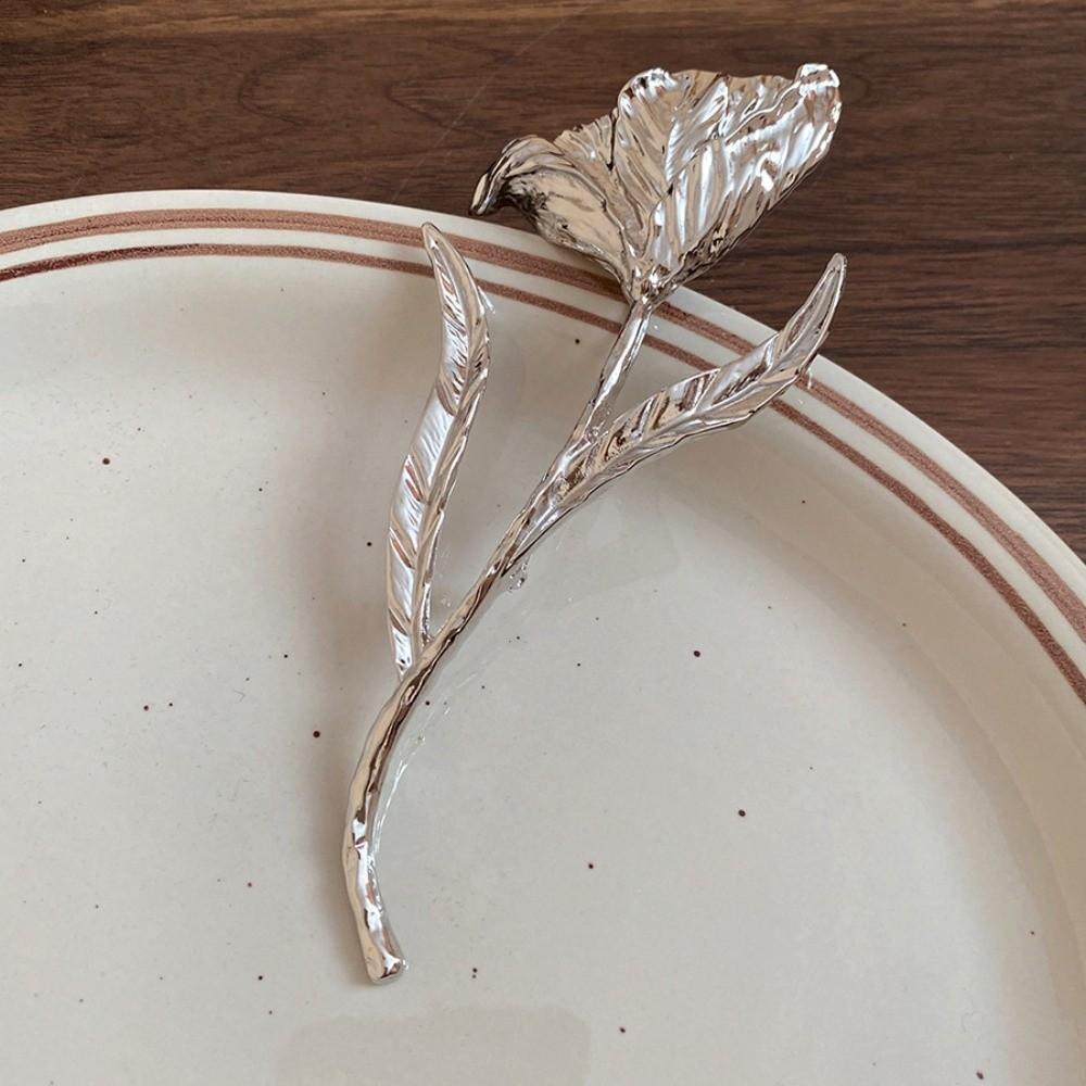 Suit Charm Deco Tulip Brooch Exquisite Clothing Pin Accessories Flower Bud Brooch  Office