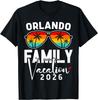 Camiseta Combinando para Grupo de Férias em Família em Orlando 2026 Verão na Flórida
