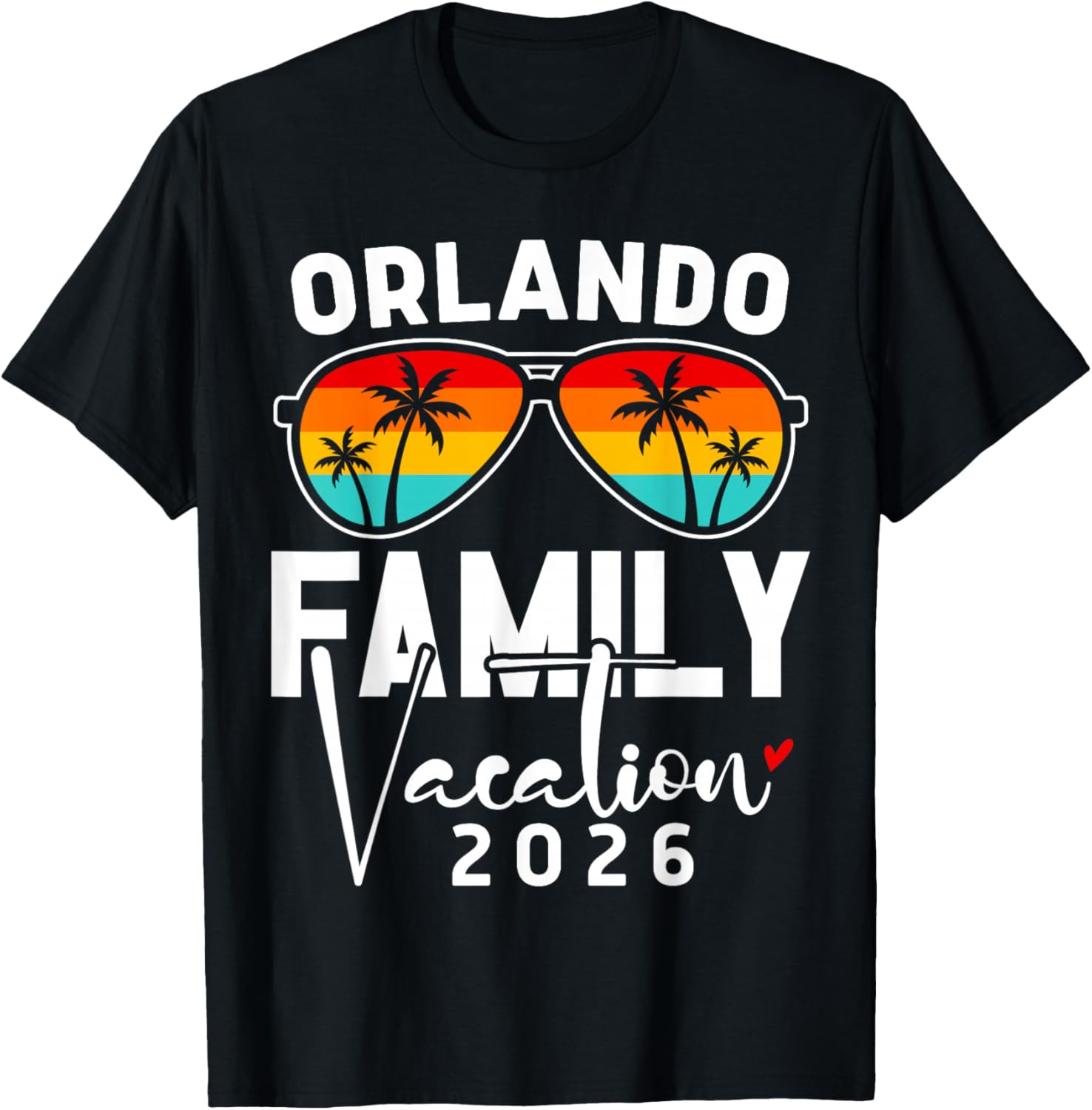 Orlando Family Vacation 2026 Florida Summer Group Matching T-Shirt S