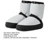 1 Pair Winter Ballet Shoes Soft Non-slip Sole Adjustable Cold Weather Women Girls Warm Up Booties Thickened Thermal Dance Slippers
