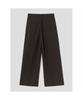 8SECONDS Striped Wide Slacks Brown