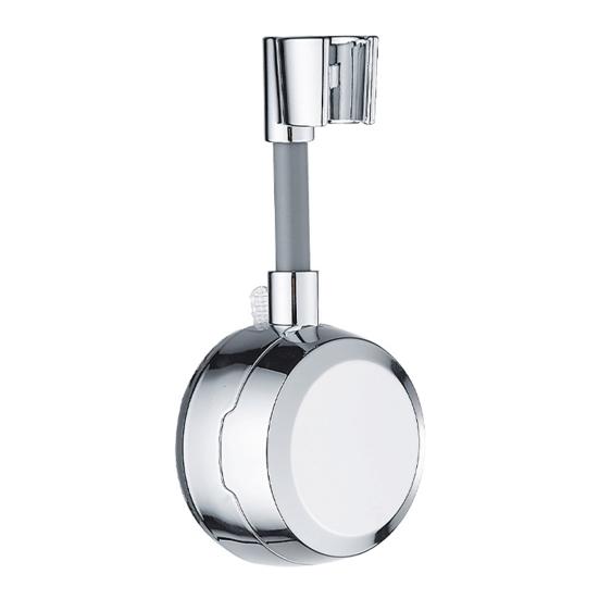 Shower Bracket Holder Adjustable Angle 360 Degree Rotation Heat-Resistant Stainless Steel Swivel Shower Bracket