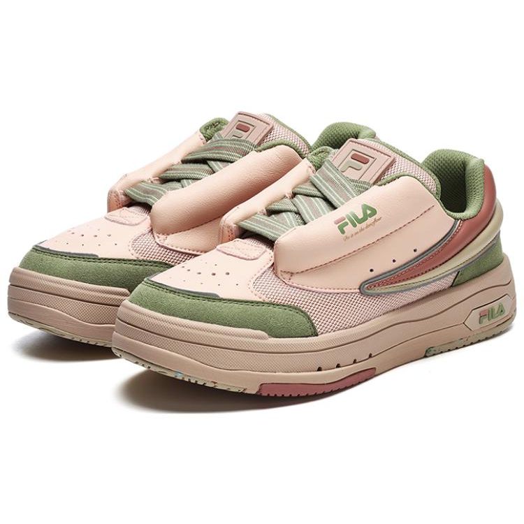 FILA Mix Dance Shoes Low Top Skate Shoes Women sneakers Light-Blush F12W244201FPB
