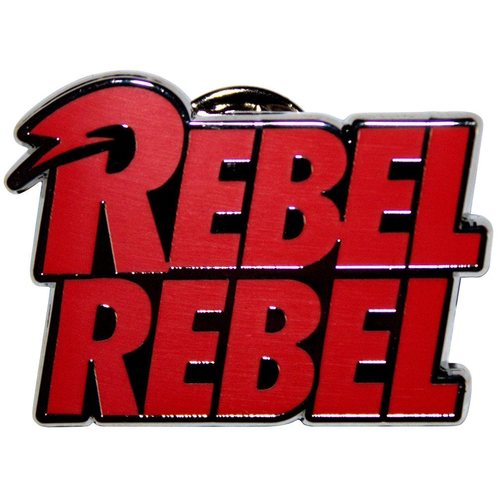 David Bowie Rebel Rebel Pin Badge
