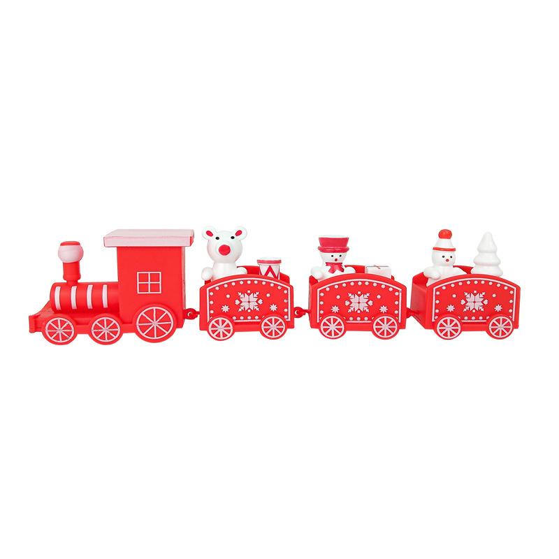 Christmas Train Ornament Cake Decoration - Children's Birthday & Dessert Table Accessory