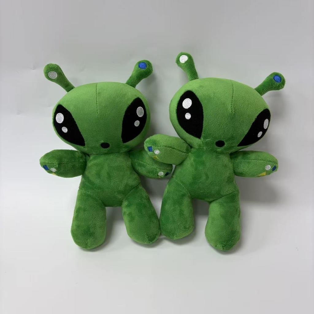 Green Alien Plush Toy Cute Alien Monsters Horror Doll Boys Girls Soft Toys Stuffed Throw Pillow kids gifts