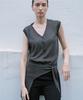 Onaenon [Set] Knit Vest Skirt Set Nek6Mv529_2Color