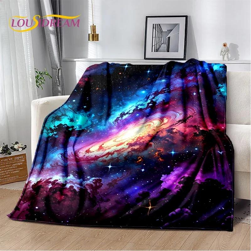 Gift Universe Space Stars Black Hole Galaxy Earth Milky Way Soft Blanket,Soft Throw Blanket for Home Bedroom Bed Sofa Cover Kid