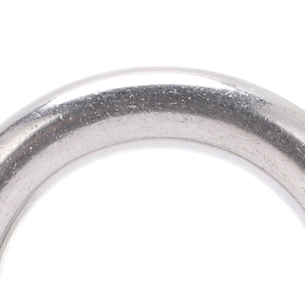 5pcs 304 Stainless Steel Round O  s Multi Purpose Seamless Welded Metal O   for Sailing Diving