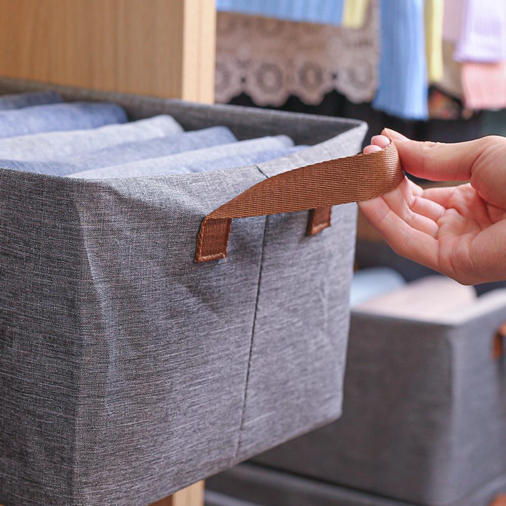 Foldable Storage Box, Wardrobe, Clothing Sorting and Storage Box, Home Fabric Storage, Pants and Clothes Storage Basket