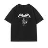 Angels And Airwaves Punk Rock Band Spaceunisex Rundhals Kurzarm T-Shirt Beliebt Bestseller Fan Support Top