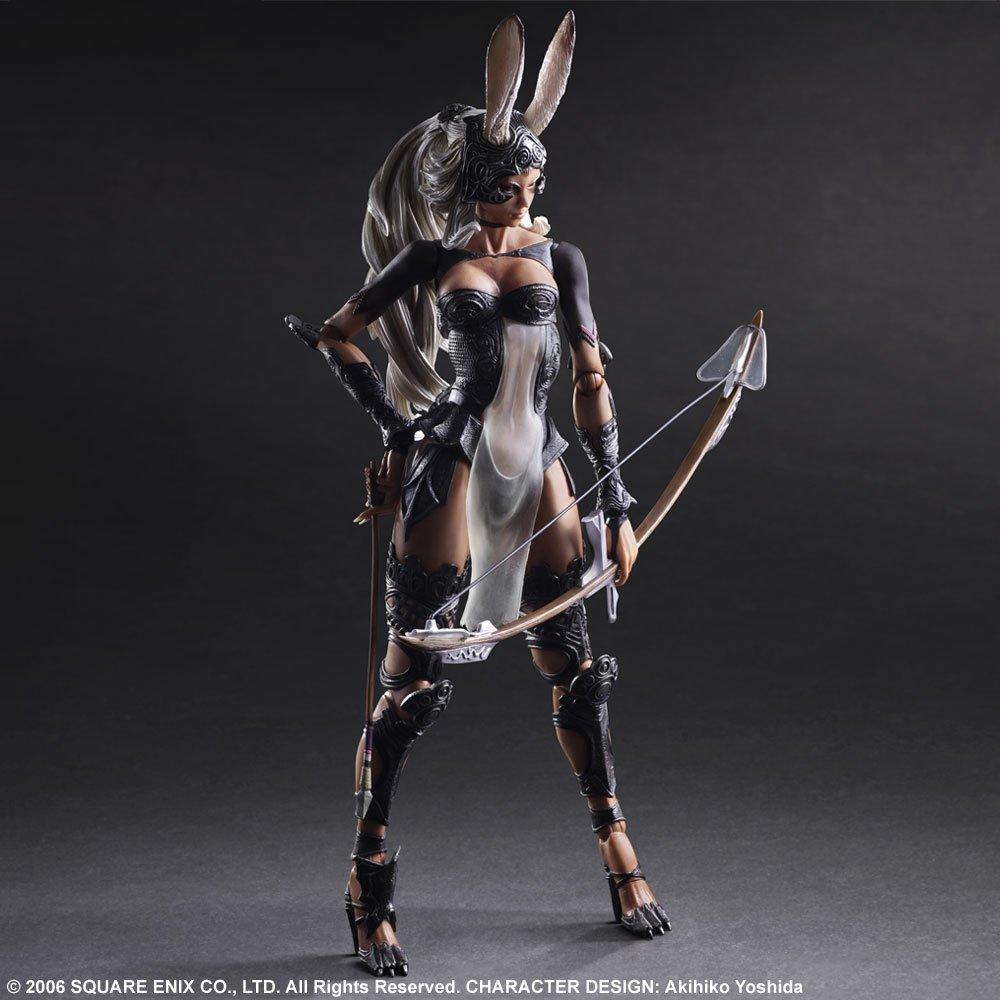 PLAY ARTS Kai FINAL FANTASY XII Fran PVC Painted Action Figure