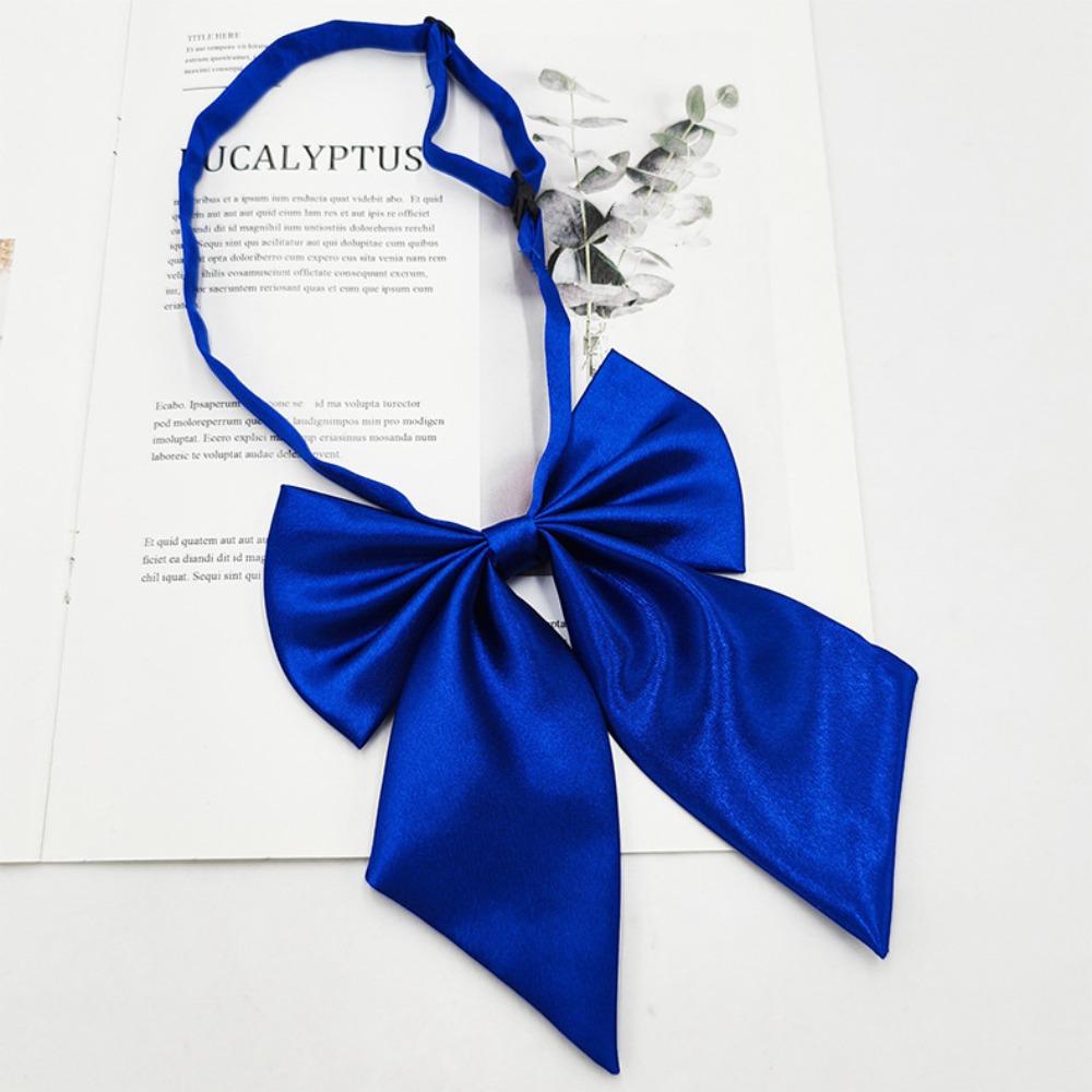 Elegant Rubber String Necktie Vintage Bowknot Necktie Korean Style Ribbon Bow Tie  Unisex