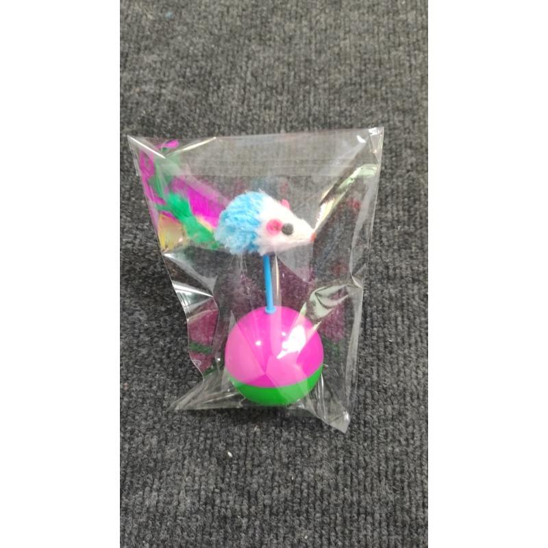 

Игрушки для собак и кошек, Небьющиеся куклы, Плюшевые мышки с перьями, Игрушки для кошек, Интерактивные игрушки для тренировки питомцев, Плюшевые мышки для кошек Unbreakable Rat [opp Bag]