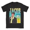 Unisex TShirts Jacob Elordi Y2K Vintage Funny Cotton Tee Shirt Short Sleeve  T Shirts Round Neck Clothes Printing