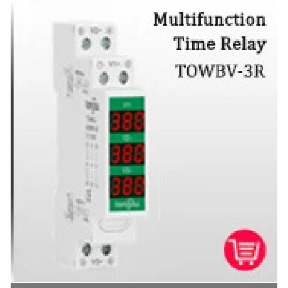 Din Rail Wattmeter Voltmeter Ammeter Power Meter AC50-300V Volt Amp Power Factor Time Energy Voltage Current Monitor TONGOU