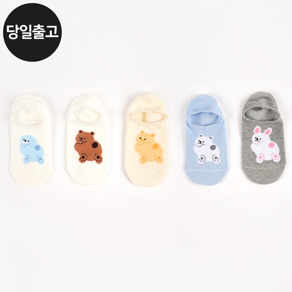 

PG Women s/Student Hip Animal Socks (5 Pairs) Set Daily Fake Socks Character