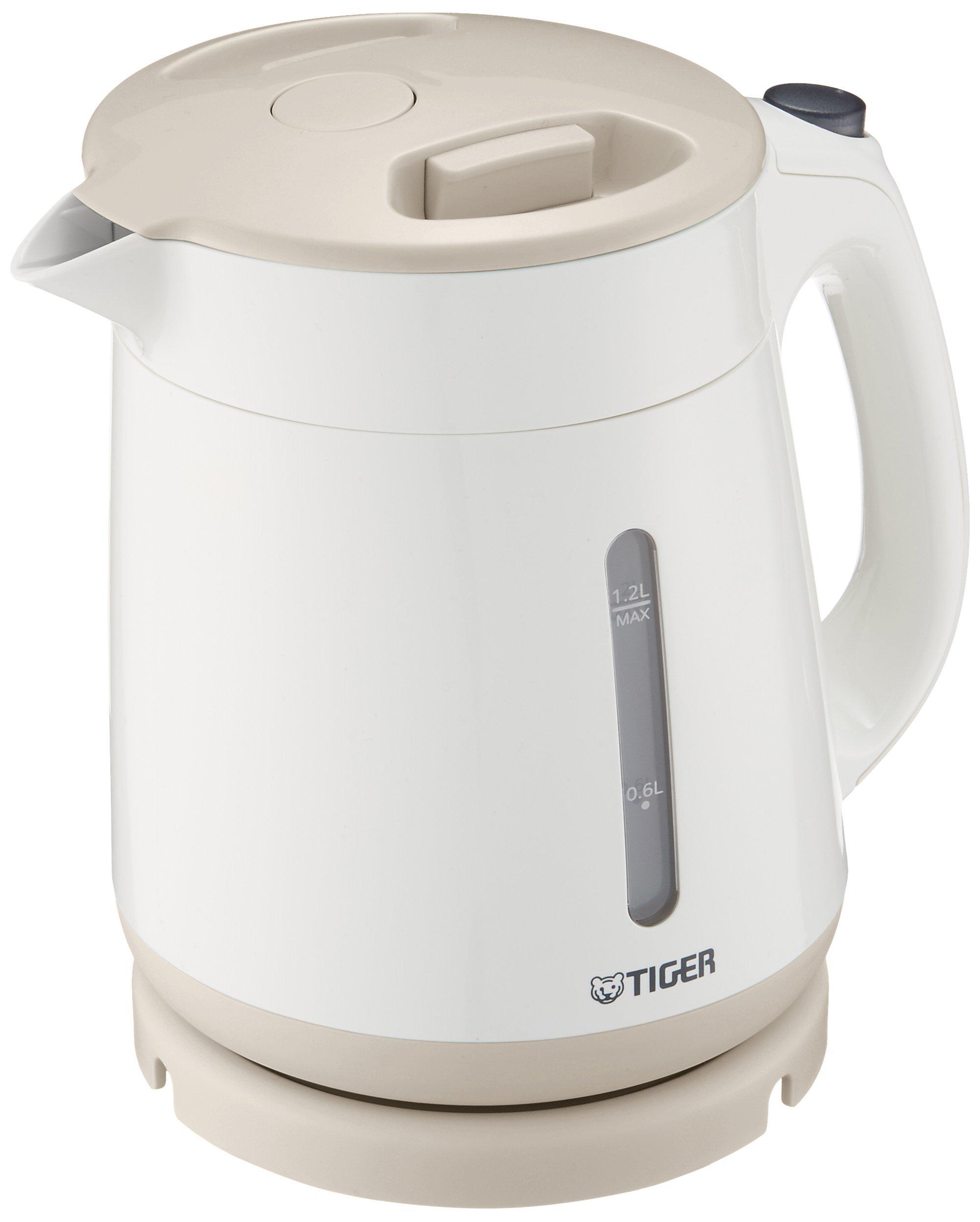 

Tiger thermos electric kettle 1.2L beige Wakuko PCI-G120-C
