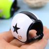 Motorcycle Helmets Key Chain Women Men Cute Safety Helmet Car Keychain Bags