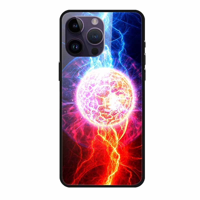 Glass Back Cover For iphone 16 Pro Max Phone Case Soft Bumper Hard Tempered Glass Case For iphone 15 Pro Max Case Funda Shell
