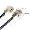 Shielded SVGA Cord 15Pin HDB15 Male/Female Ends 150cm Fast Speed Data Transmission For AV Equipment